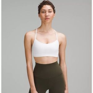 lululemon athletica White Strappy Sports Bra